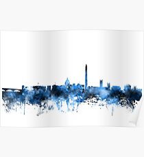 Washington DC Skyline Poster