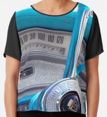 Blusa Concept automobile: el volante azul