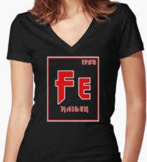 Fe Maiden Women's Fitted V-Neck T-Shirt