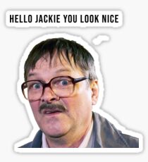 Jim Friday Night Dinner Sticker