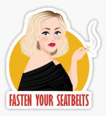 Classic Margo Channing - Gillian Anderson Sticker