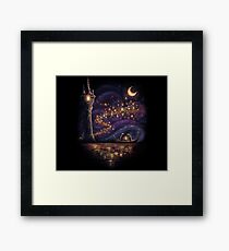 Lanterns Of Hope Framed Print
