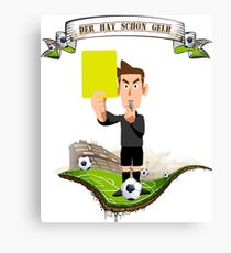 He already has yellow Canvas Print