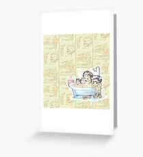 Bubbles Time - MK-II Greeting Card