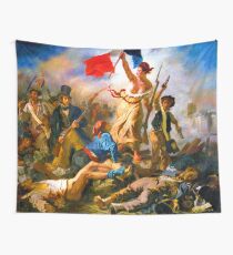 Eugene Delacroix Liberty Leading the People Wall Tapestry