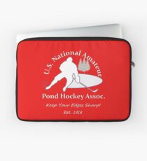 U.S. National Pond Hockey Assoc. T-Shirt Laptop Sleeve