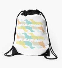 Dachshund Drawstring Bag