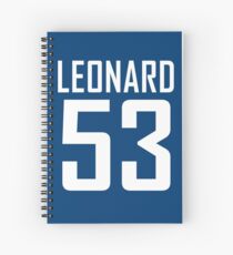 LEONARD 53 Spiral Notebook