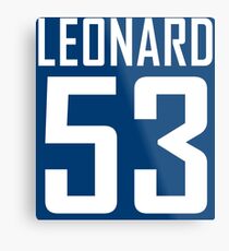 LEONARD 53 Metal Print