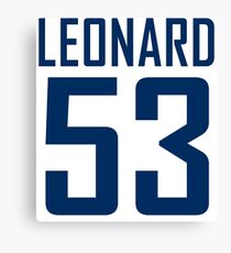 LEONARD 53 Canvas Print