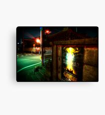 Night in seko Canvas Print