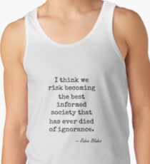 Ruben Blades famous quote about best Men's Tank Top