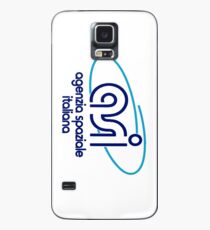 Italian Space Agency Logo Case/Skin for Samsung Galaxy