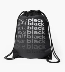 world's easiest color chart :) Drawstring Bag