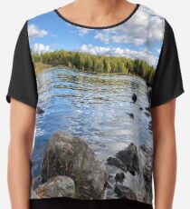 River bank Chiffon Top