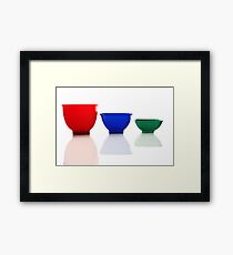 Measuring Cups Framed Print