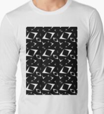 Pfeilmuster Langarmshirt