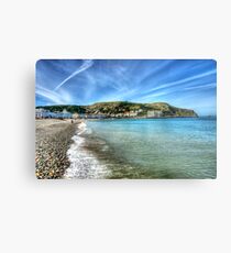 Llandudno Beach Metal Print