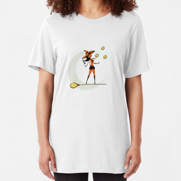 Devil Girl - Halloween 13 Slim Fit T-Shirt