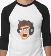 Lazarbeam Men's Baseball ¾ T-Shirt