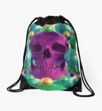 Bubble Gum Drawstring Bag