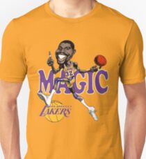 Magic Johnson Retro Cartoon T Shirt Unisex T-Shirt