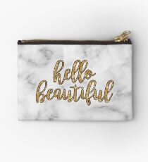 Hello Beautiful Studio Pouch