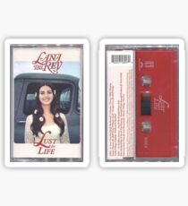 lana del rey lust auf leben kassette Sticker