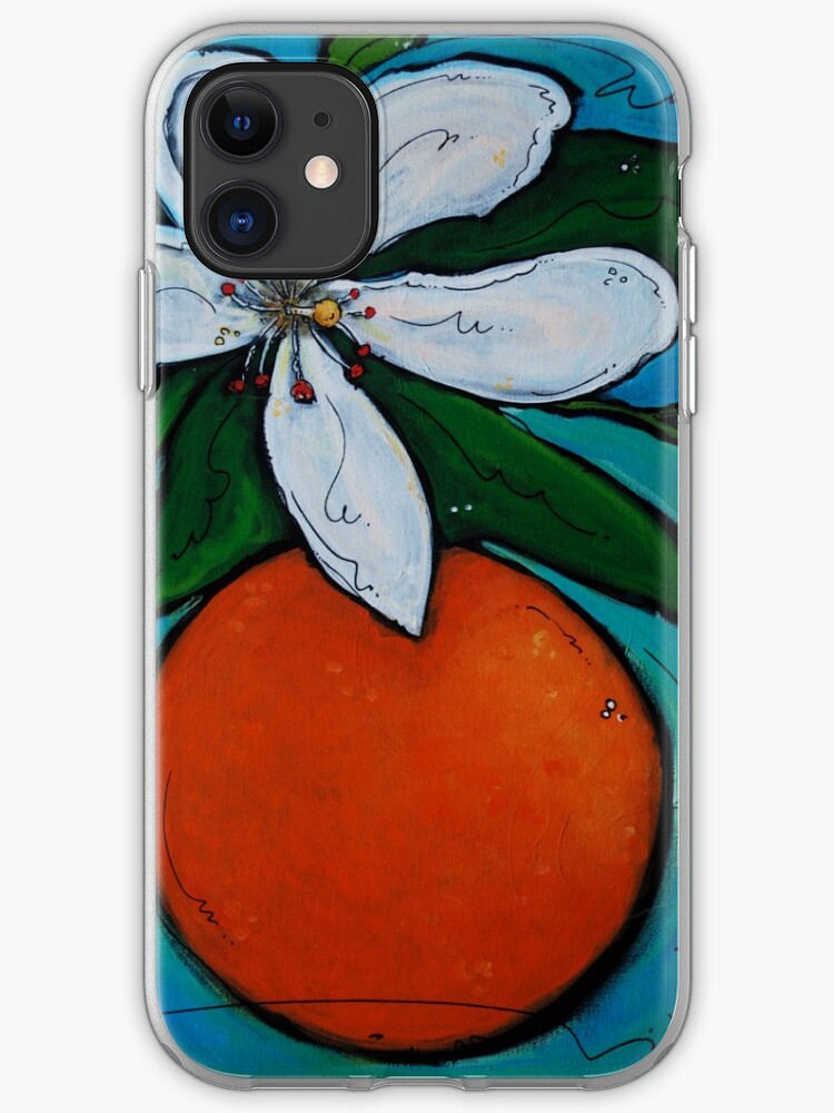 "Orange Blossom" iPhone Case & Cover by ovashti Redbubble