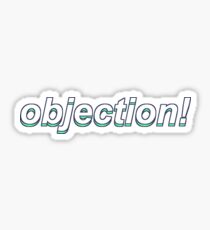 objection Sticker