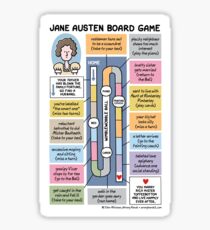 Jane Austen Brettspiel Sticker