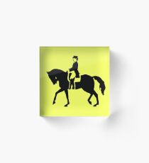 horsewoman Acrylic Block
