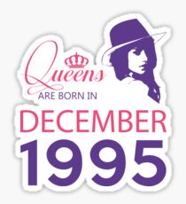 It's My Birthday 23. Made In December 1995. 1995 Gift Ideas. Sticker