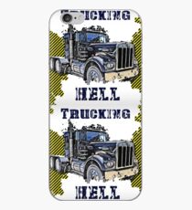Trucking hell danger iPhone Case