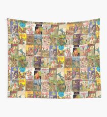 Vintage Gay Pulp Fiction Collage Version 2 Wall Tapestry