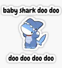Baby Shark doo doo Sticker