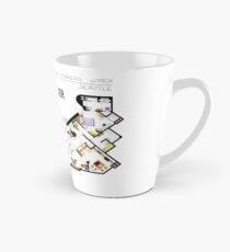 Frasier Apartment Floorplan Tall Mug