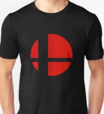 Camiseta ajustada Logotipo de Smash Bros.