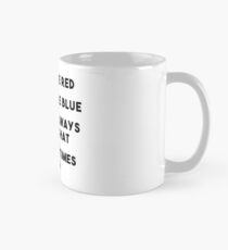Manchmal ist es so Tasse
