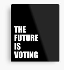 VOTING Metal Print