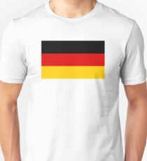 German flag, Deutsche Flagge Unisex T-Shirt