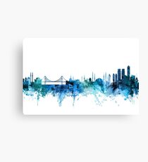 Istanbul Turkey Skyline Canvas Print