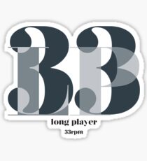 Long Player Sticker