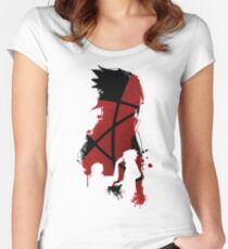Sasuke and Itachi Women's Fitted Scoop T-Shirt