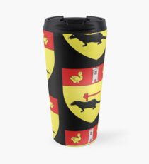 French France Coat of Arms 14964 Blason ville fr Saint Cirgues la Loutre Corrèze Travel Mug