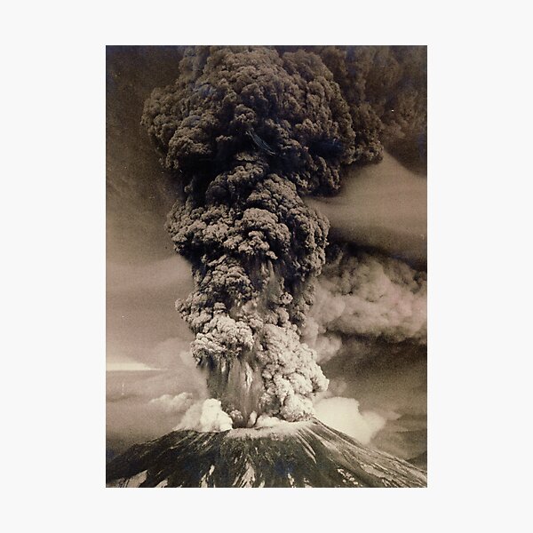ERUPTION Photographic Print