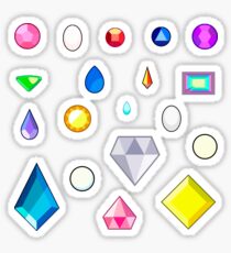 All gemstones steven universe Sticker
