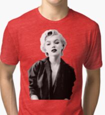 Camiseta de tejido mixto Marilyn Monroe