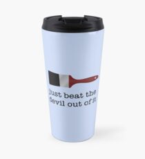 bob ross quote Travel Mug