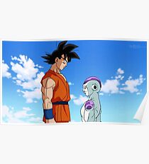 DBZ Goku vs Freezer Poster